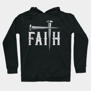 Christian Faith & Cross Faith Tee Christian Gift Faith Cross Hoodie